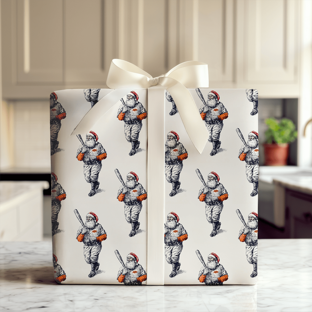 Claus in Cowboy Country - Wrapping Paper - Aspen & Arlo