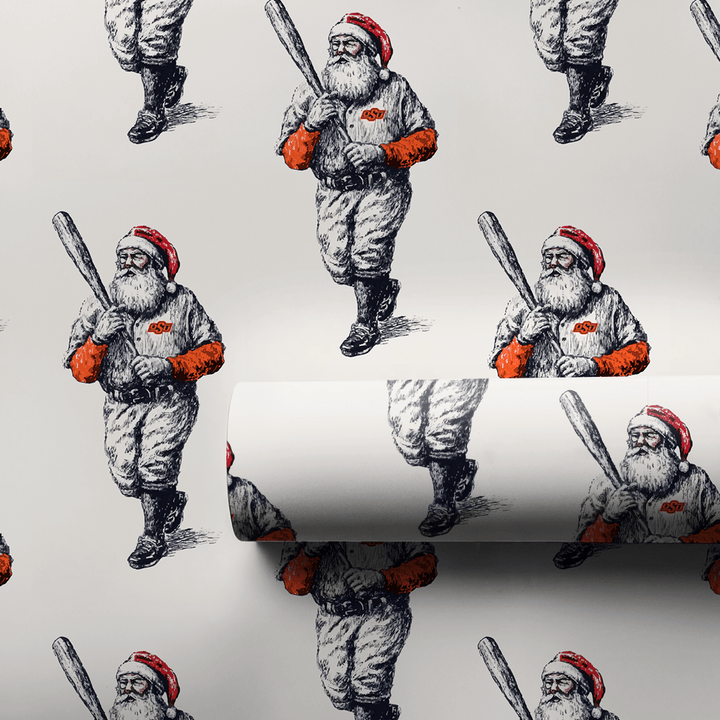Claus in Cowboy Country - Wrapping Paper - Aspen & Arlo