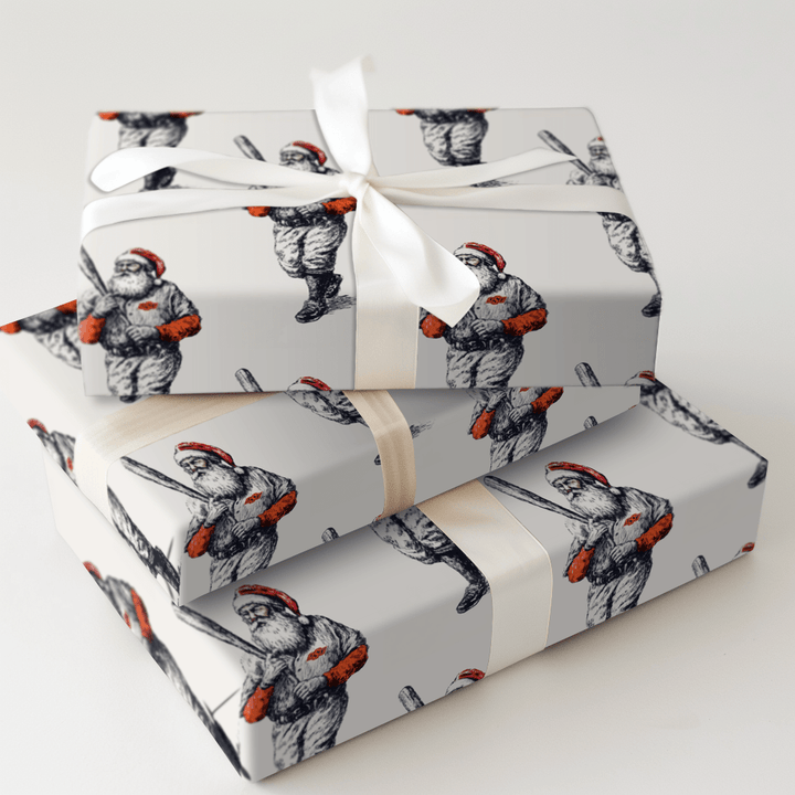 Claus in Cowboy Country - Wrapping Paper - Aspen & Arlo