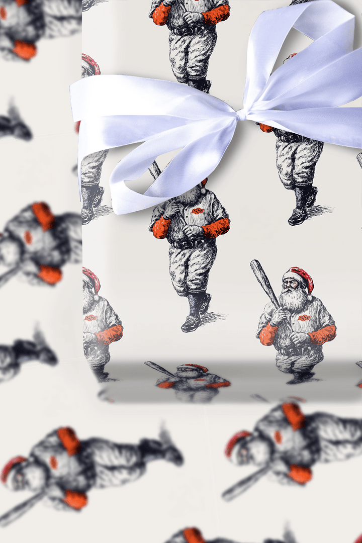 Claus in Cowboy Country - Wrapping Paper - Aspen & Arlo