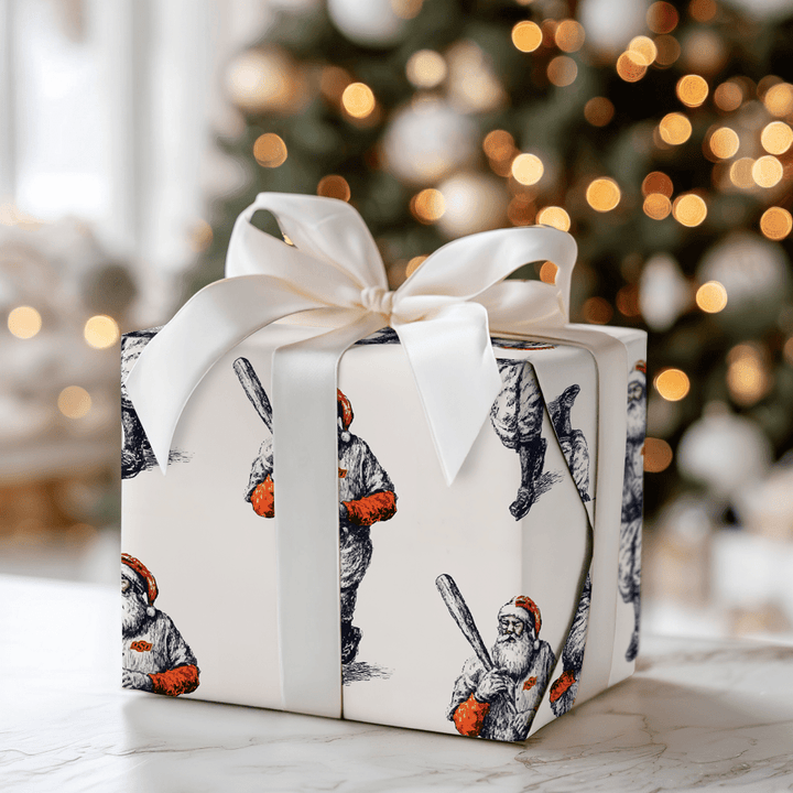 Claus in Cowboy Country - Wrapping Paper - Aspen & Arlo