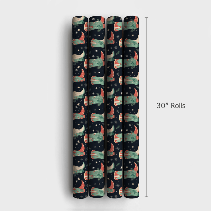 Jingle Boots - Wrapping Paper - Aspen & Arlo