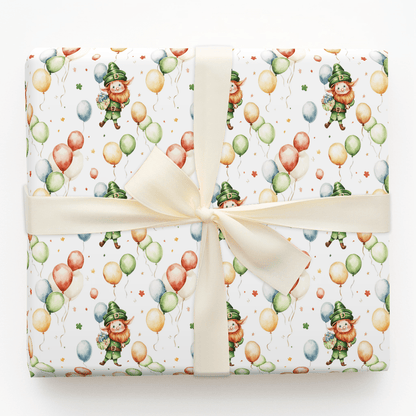 Lucky Balloon Wishes - Wrapping Paper - Aspen & Arlo