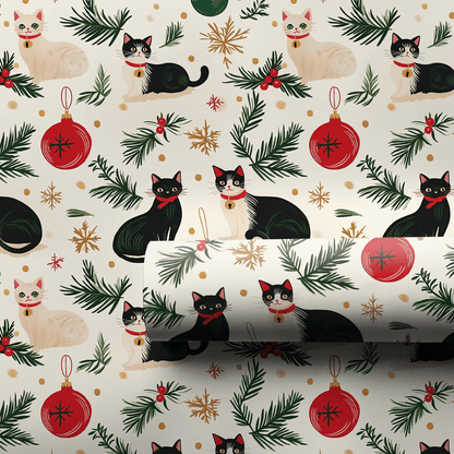 Midcentury Meowdern - Wrapping Paper - Aspen & Arlo