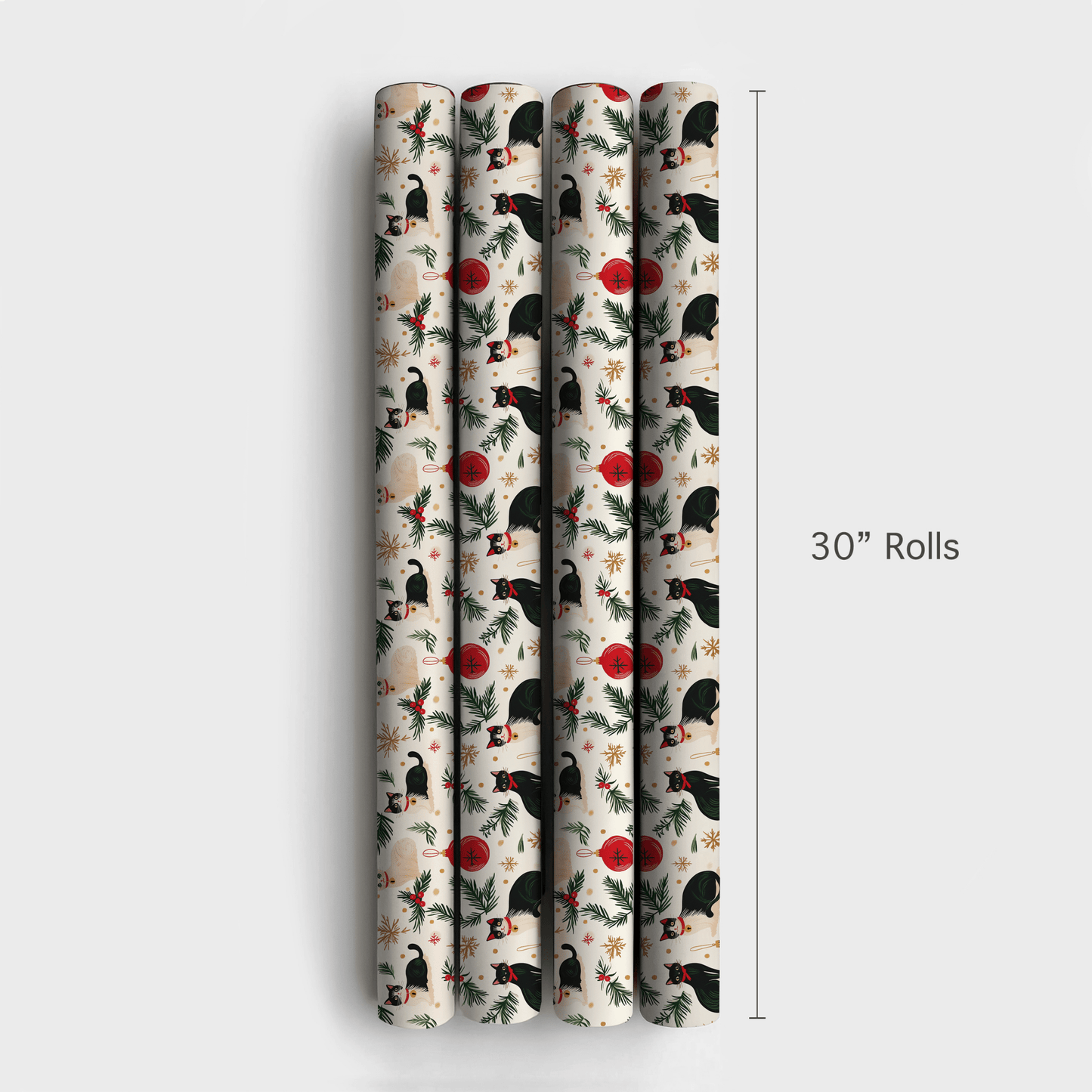 Midcentury Meowdern - Wrapping Paper - Aspen & Arlo