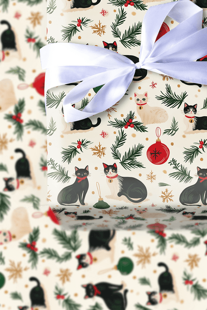 Midcentury Meowdern - Wrapping Paper - Aspen & Arlo