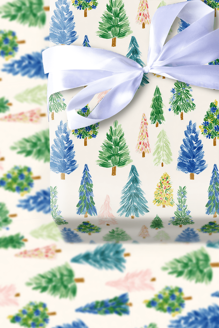 Pearl Pine - Wrapping Paper - Aspen & Arlo
