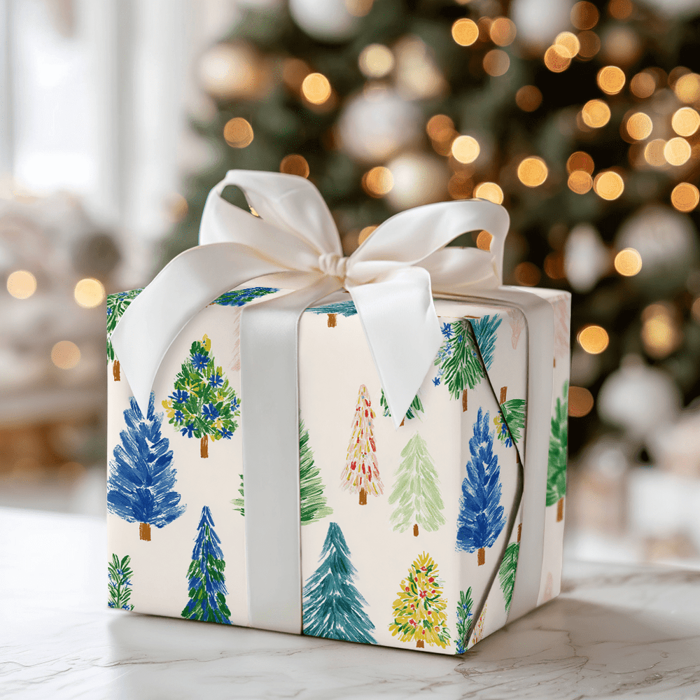 Pearl Pine - Wrapping Paper - Aspen & Arlo