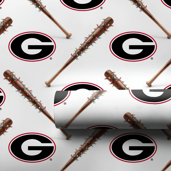 Bulldog Christmas Diamond - Wrapping Paper - Aspen & Arlo