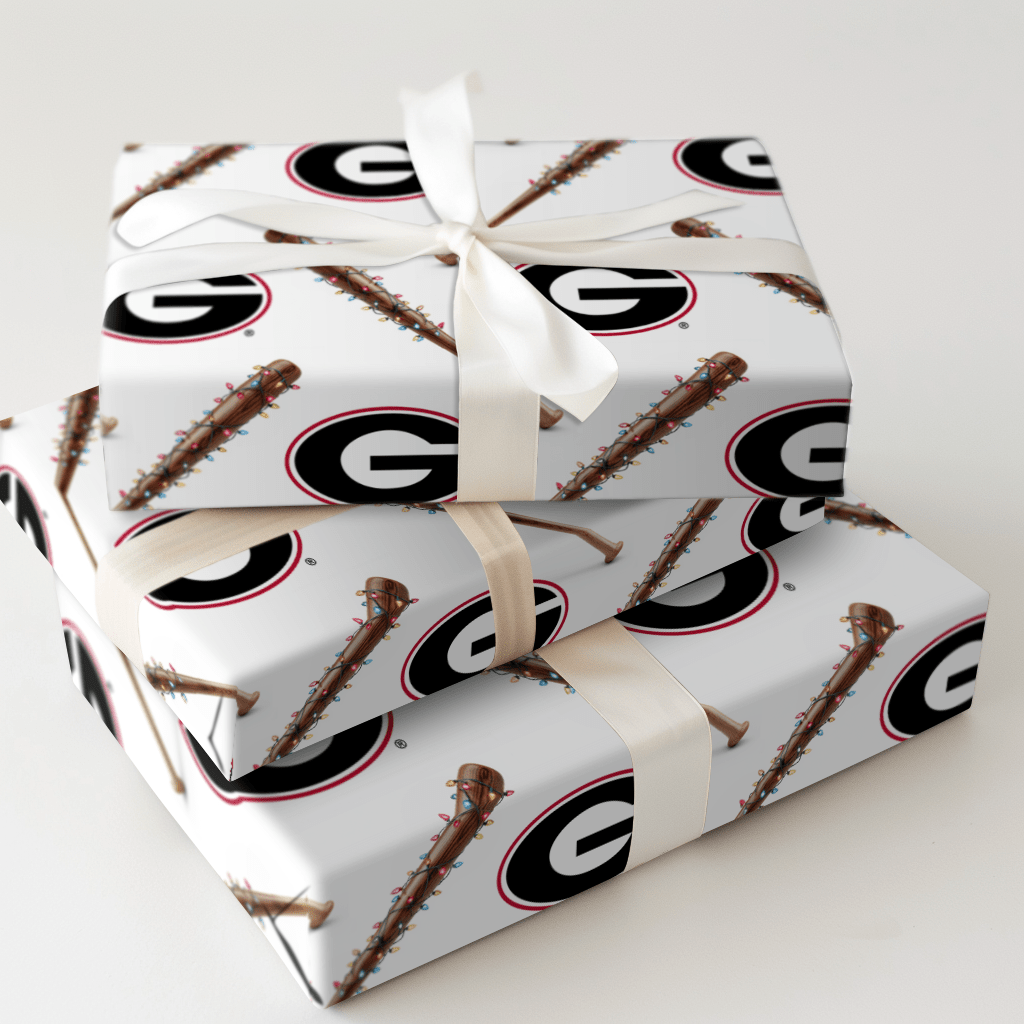 Bulldog Christmas Diamond - Wrapping Paper - Aspen & Arlo