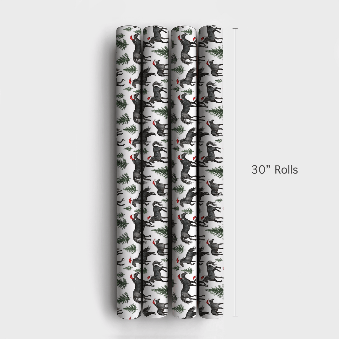 Hoofbeats - Wrapping Paper - Aspen & Arlo
