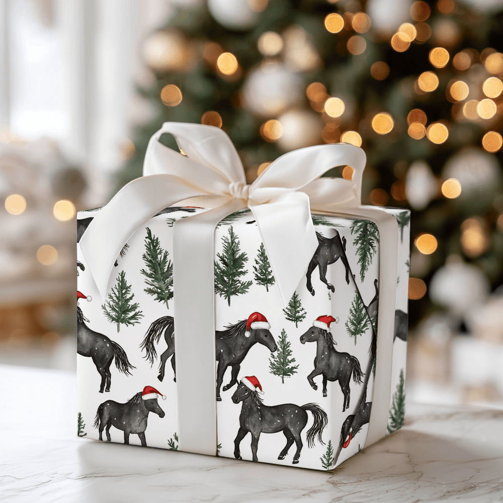 Hoofbeats - Wrapping Paper - Aspen & Arlo