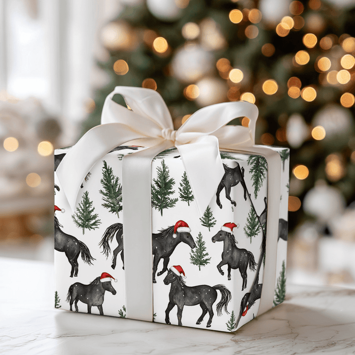 Hoofbeats - Wrapping Paper - Aspen & Arlo