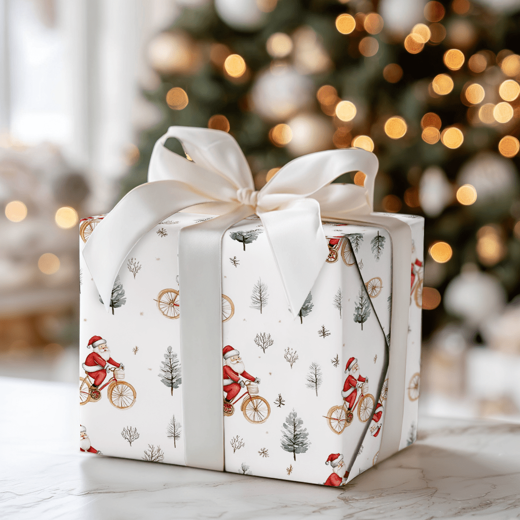 Bentonville Santa - Wrapping Paper - Aspen & Arlo