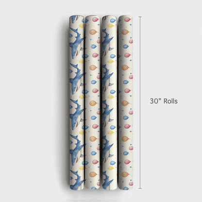 Shark Sweet Surprise - Wrapping Paper - Aspen & Arlo