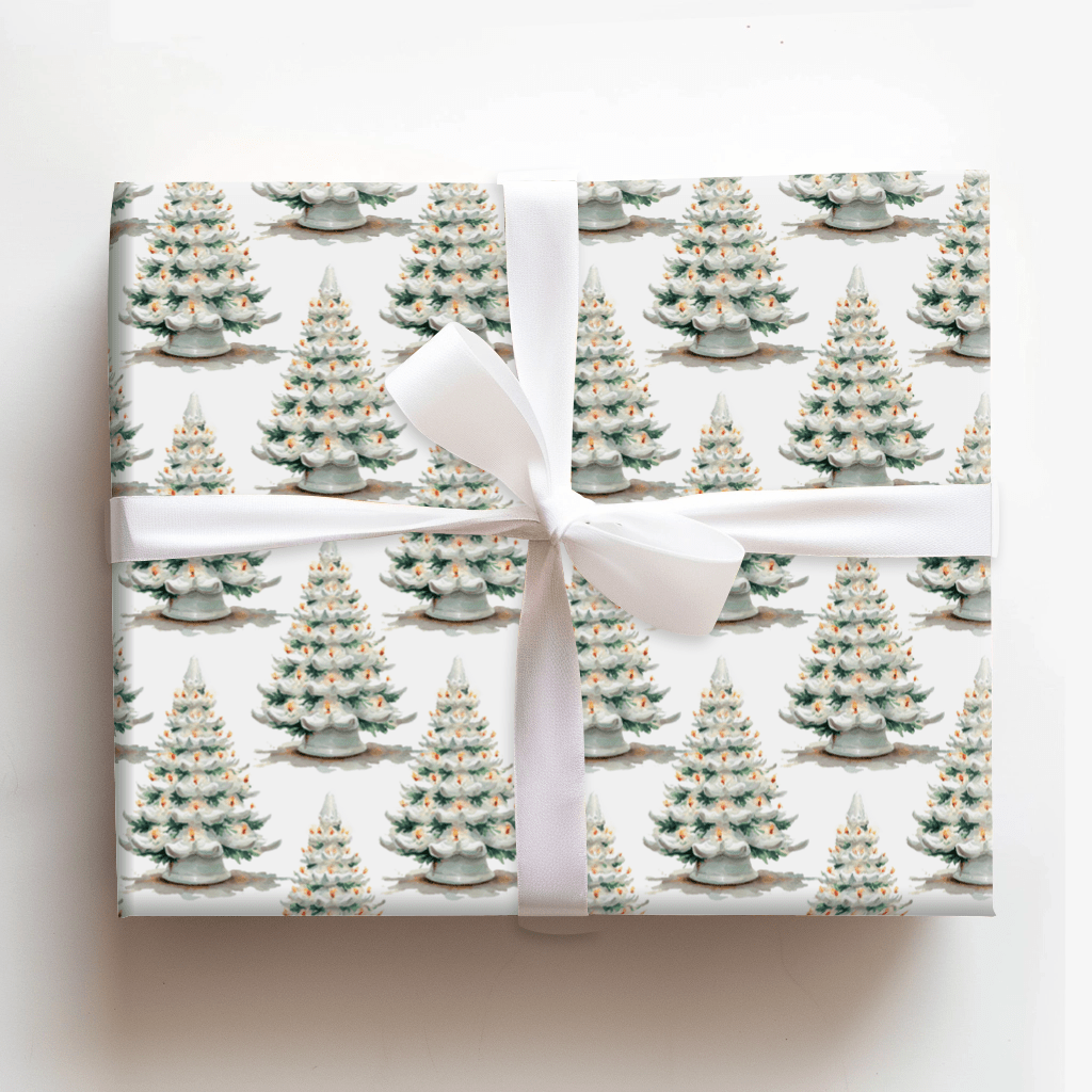 Antique Shop Frost - Wrapping Paper - Aspen & Arlo