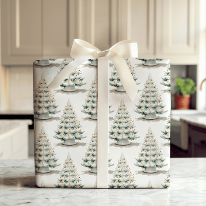 Antique Shop Frost - Wrapping Paper - Aspen & Arlo