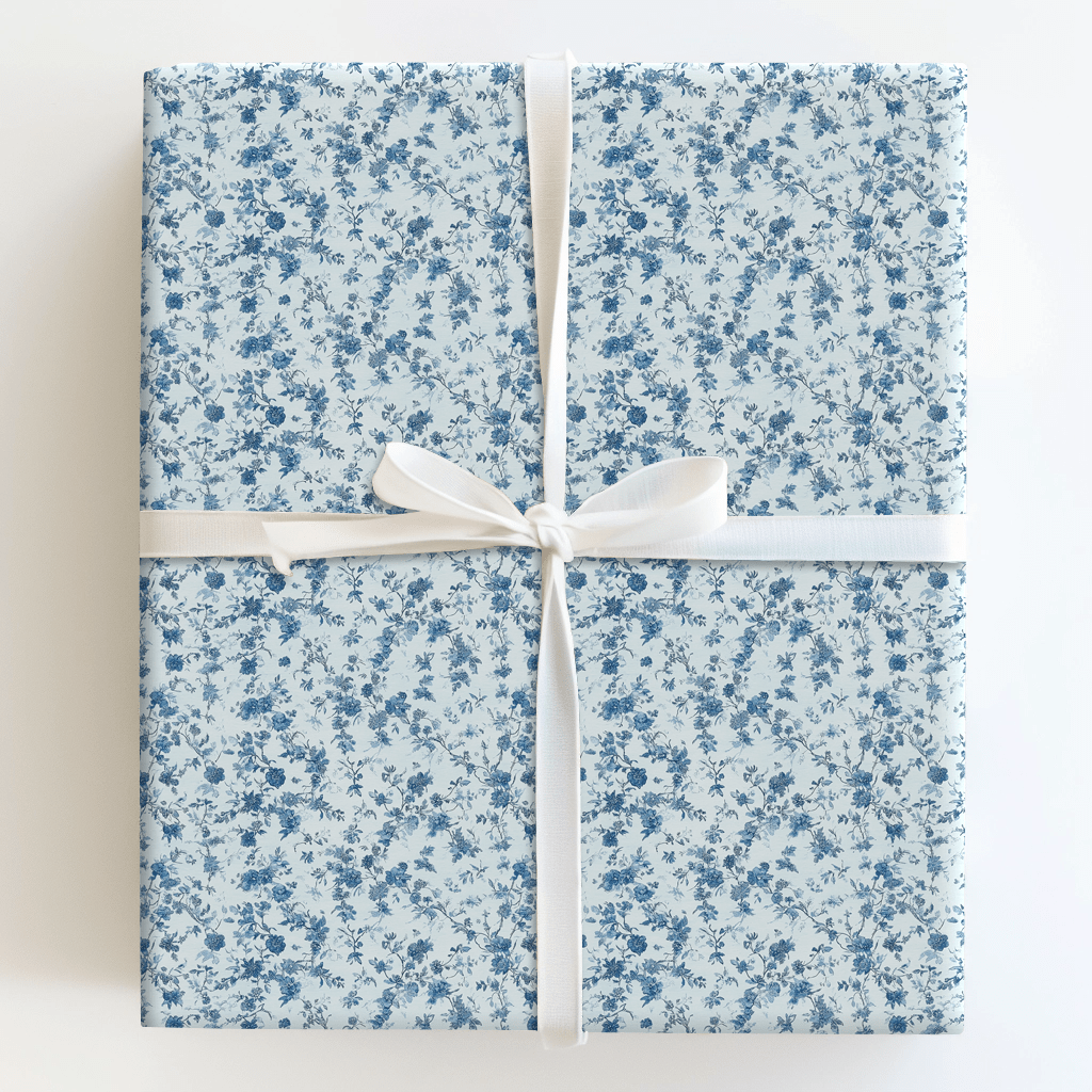 Blue Diamond - Wrapping Paper - Aspen & Arlo