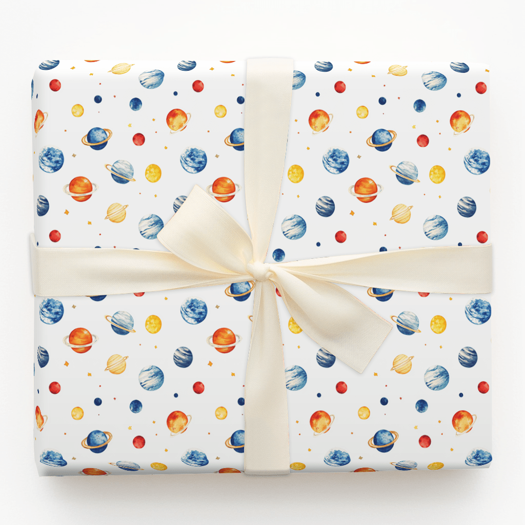 Astro Orbit - Wrapping Paper - Aspen & Arlo