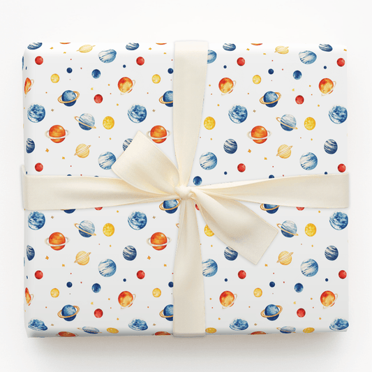 Astro Orbit - Wrapping Paper - Aspen & Arlo