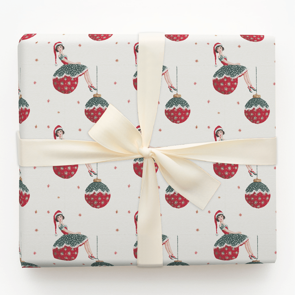Rocking Around The Ornaments - Wrapping Paper - Aspen & Arlo