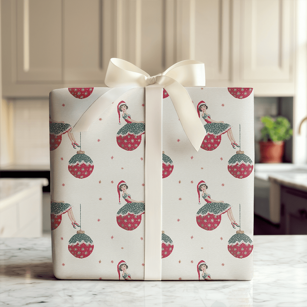 Rocking Around The Ornaments - Wrapping Paper - Aspen & Arlo