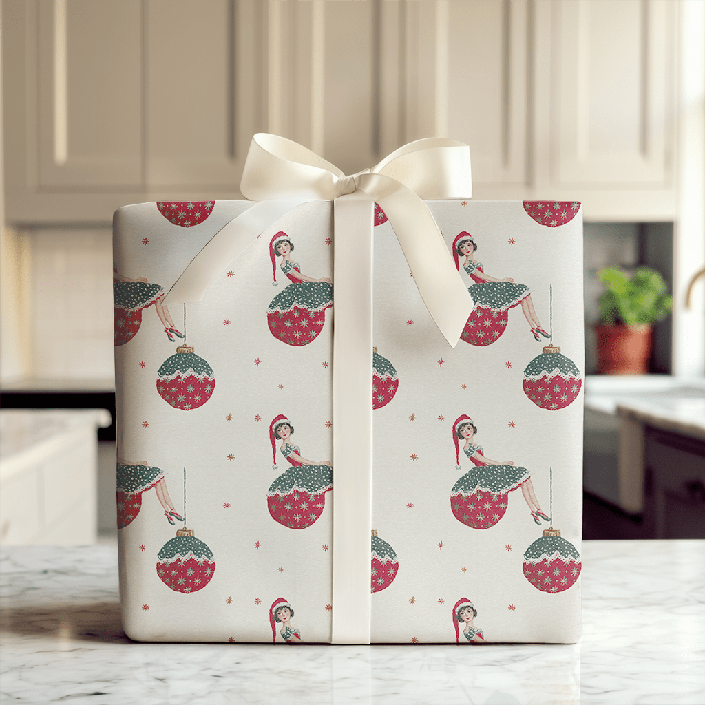Rocking Around The Ornaments - Wrapping Paper - Aspen & Arlo