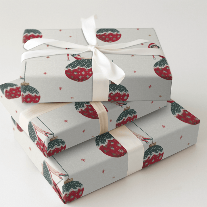 Rocking Around The Ornaments - Wrapping Paper - Aspen & Arlo