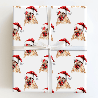 Holiday Hen - Wrapping Paper - Aspen & Arlo