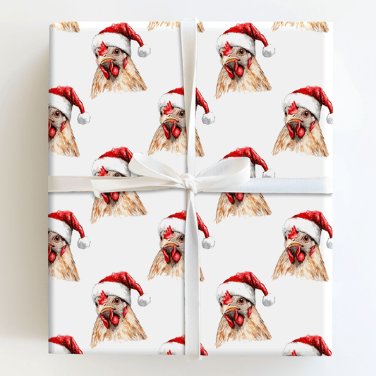 Holiday Hen - Wrapping Paper - Aspen & Arlo