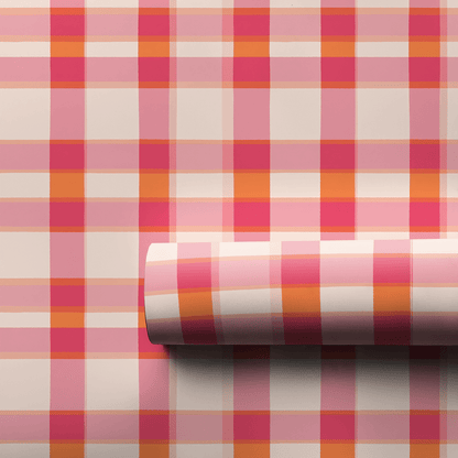 Bubbly in Plaid - Wrapping Paper - Aspen & Arlo