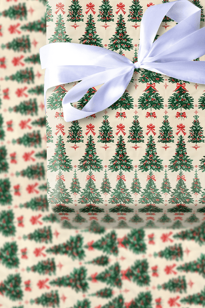 12 Trees of Christmas - Wrapping Paper - Aspen & Arlo