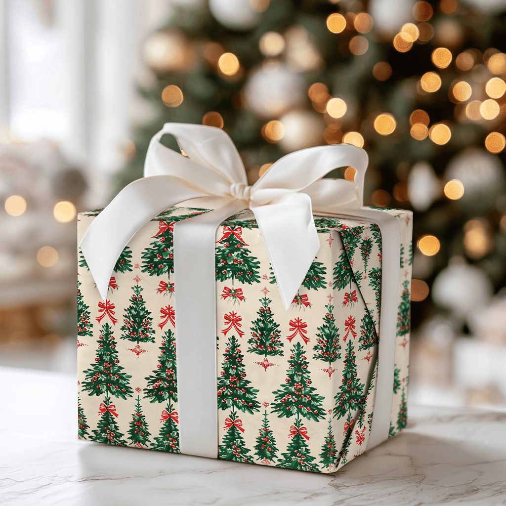 12 Trees of Christmas - Wrapping Paper - Aspen & Arlo