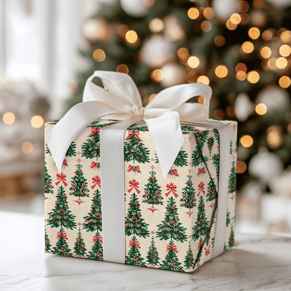 12 Trees of Christmas - Wrapping Paper - Aspen & Arlo