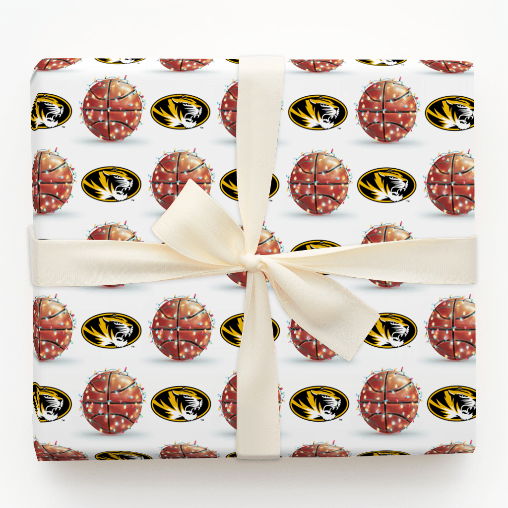 Twinkle Court Mizzou - Wrapping Paper - Aspen & Arlo