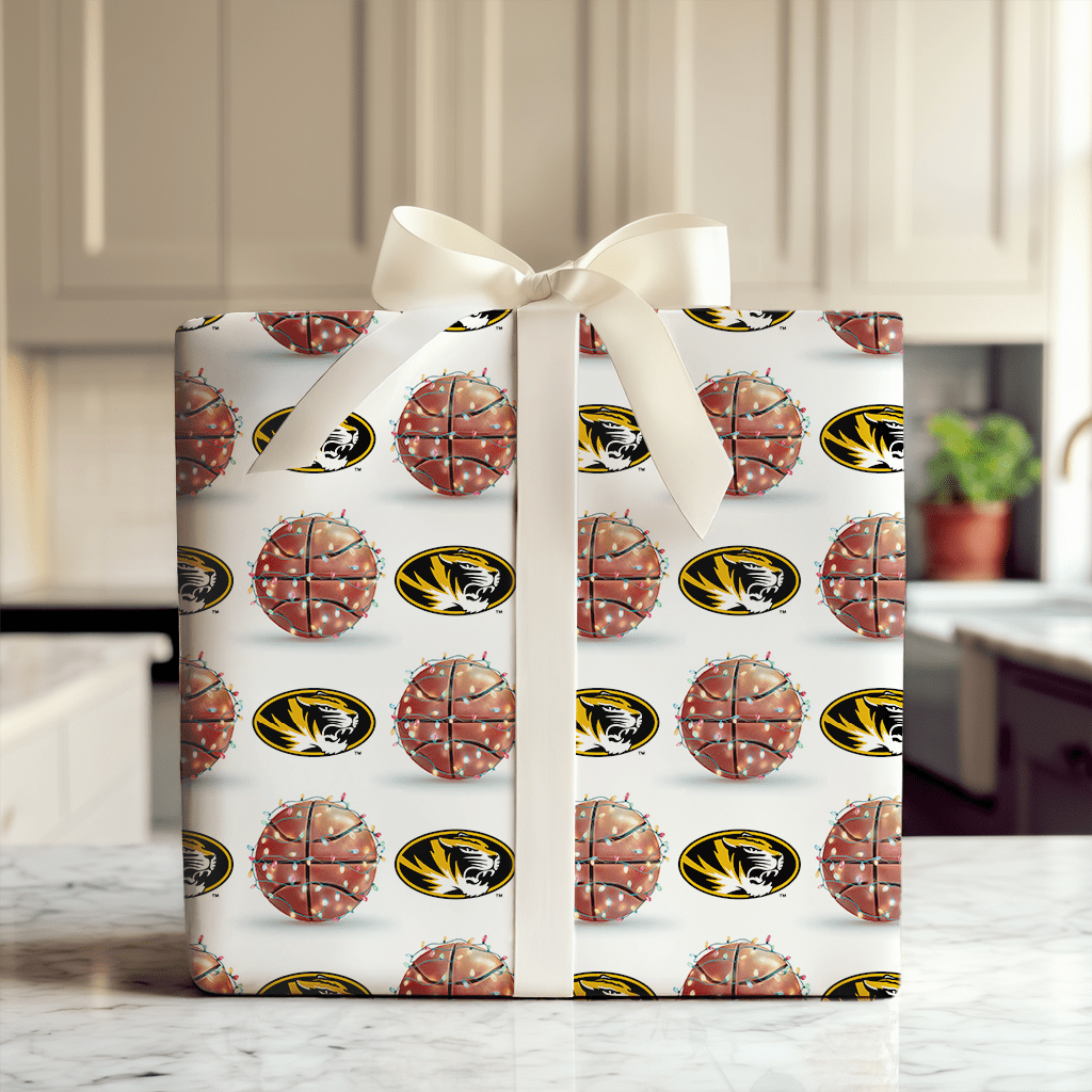 Twinkle Court Mizzou - Wrapping Paper - Aspen & Arlo