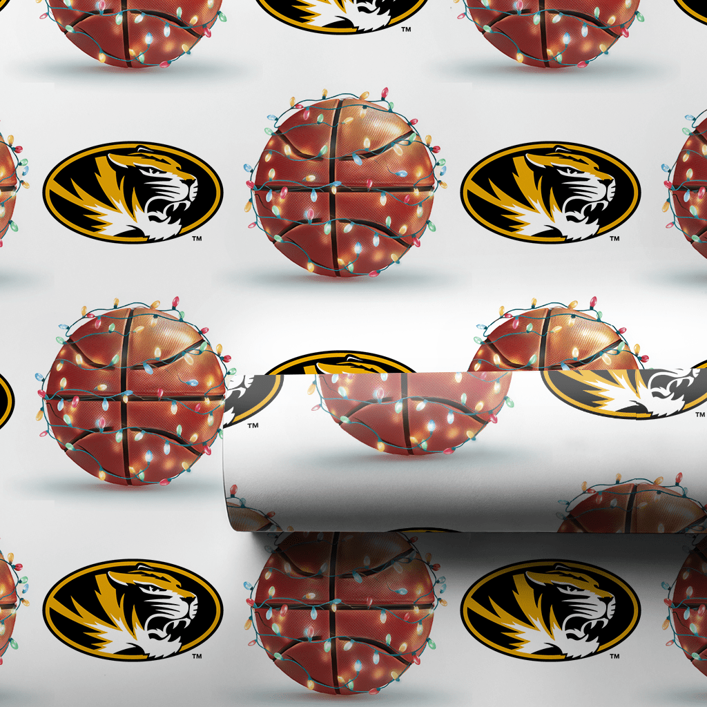 Twinkle Court Mizzou - Wrapping Paper - Aspen & Arlo