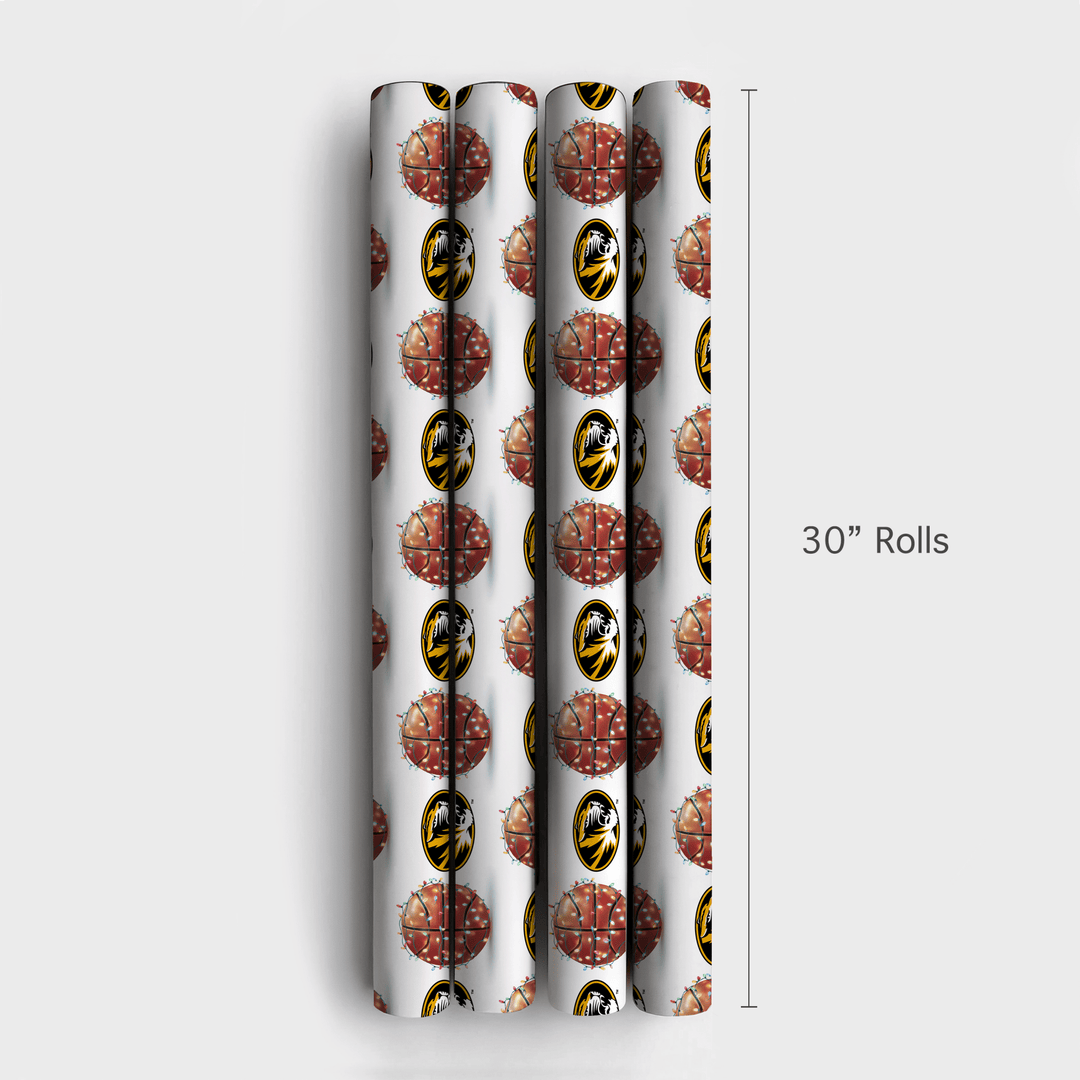 Twinkle Court Mizzou - Wrapping Paper - Aspen & Arlo