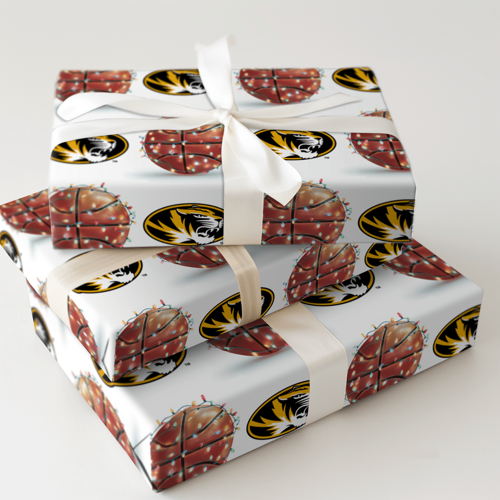 Twinkle Court Mizzou - Wrapping Paper - Aspen & Arlo