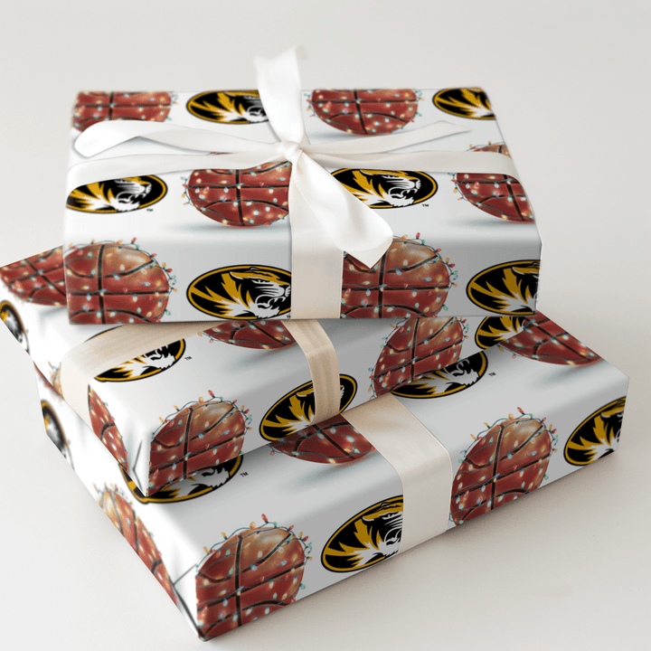 Twinkle Court Mizzou - Wrapping Paper - Aspen & Arlo