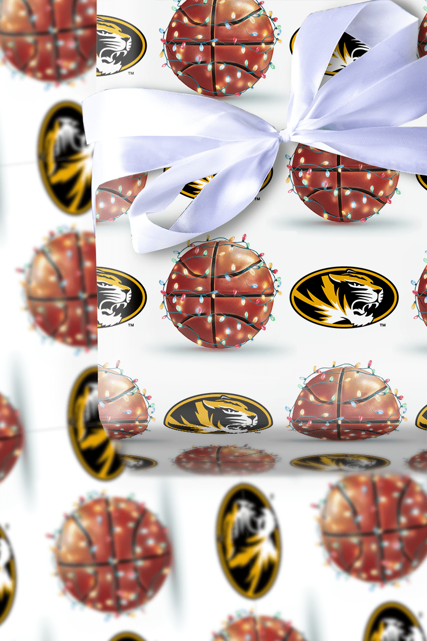 Twinkle Court Mizzou - Wrapping Paper - Aspen & Arlo