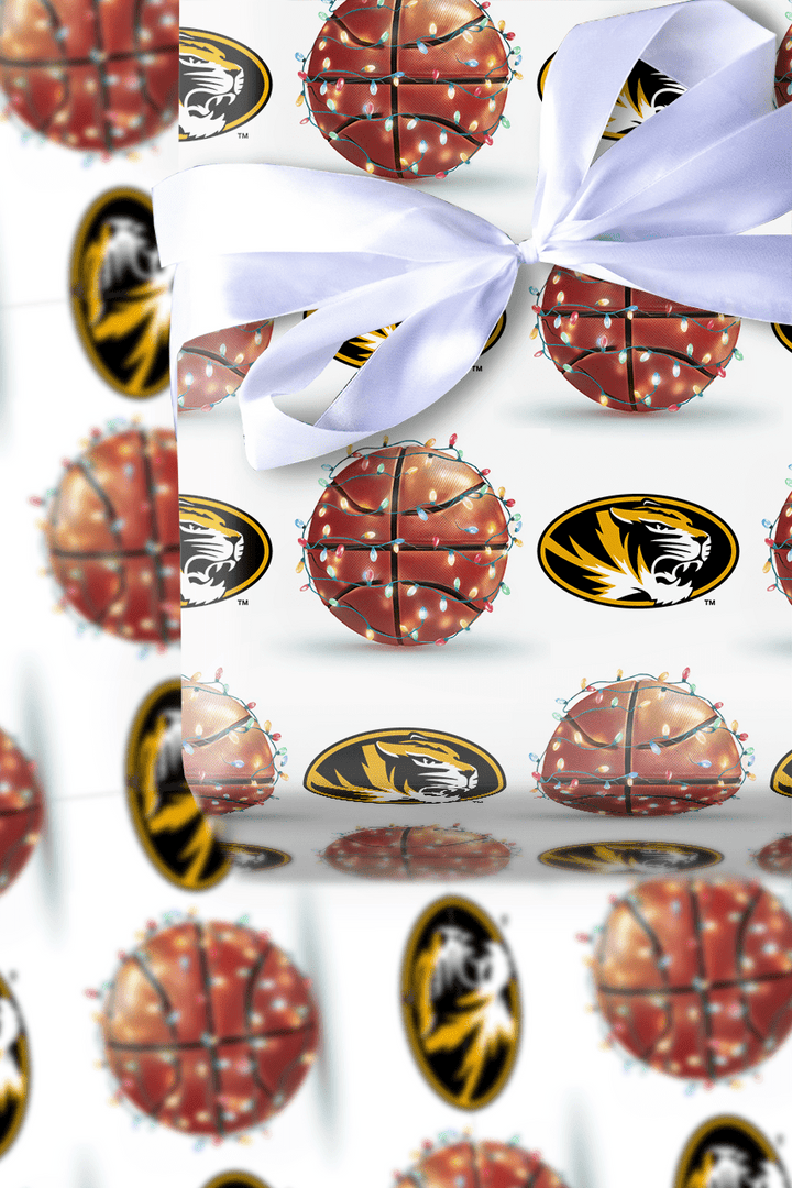 Twinkle Court Mizzou - Wrapping Paper - Aspen & Arlo