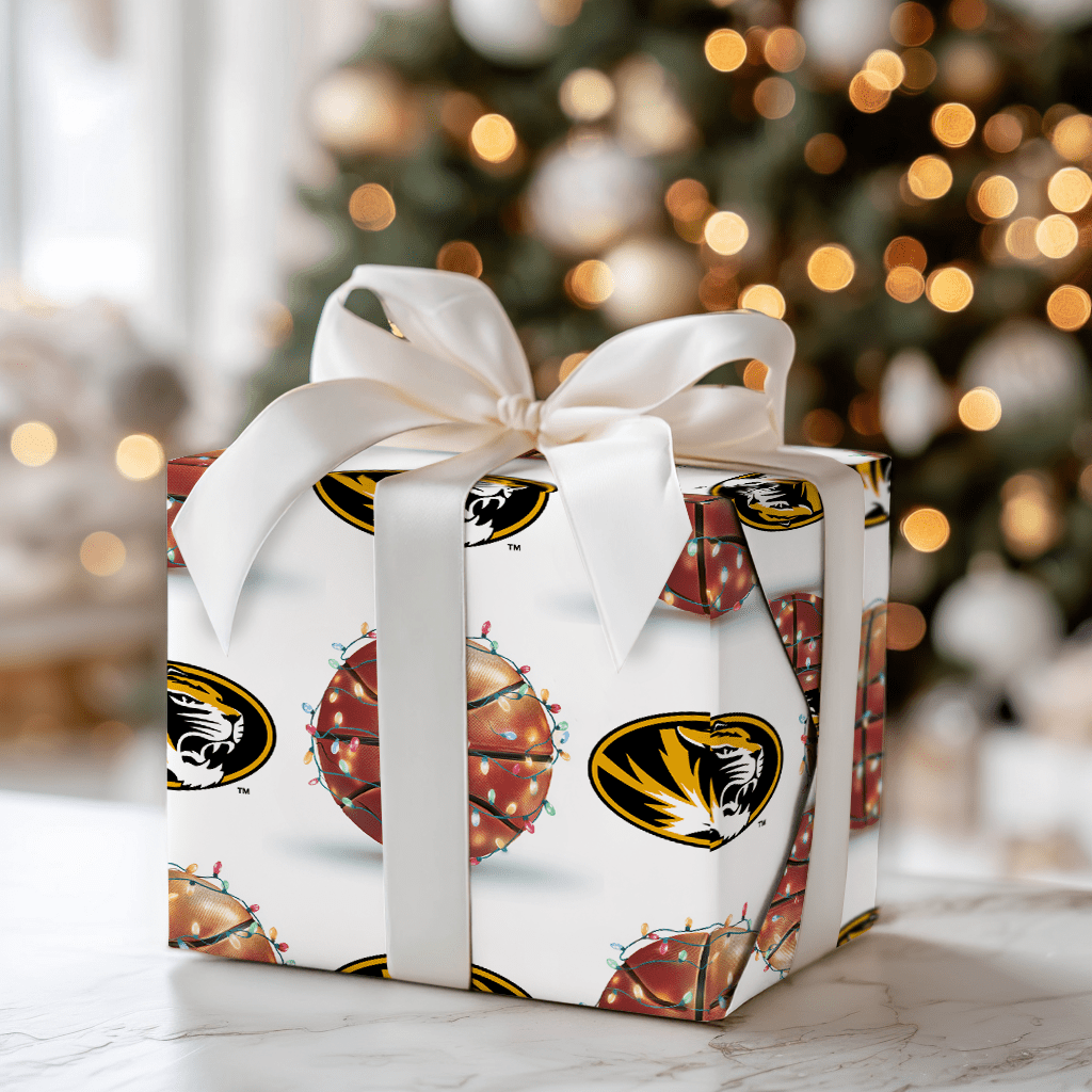 Twinkle Court Mizzou - Wrapping Paper - Aspen & Arlo