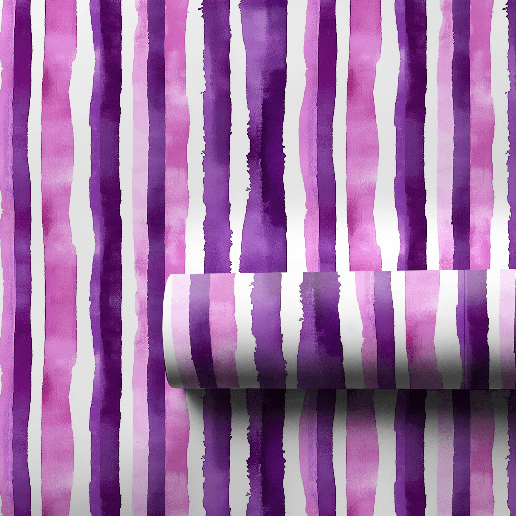 Spokane in Stripes - Wrapping Paper - Aspen & Arlo