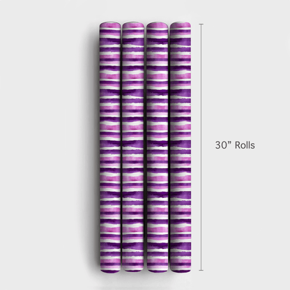 Spokane in Stripes - Wrapping Paper - Aspen & Arlo