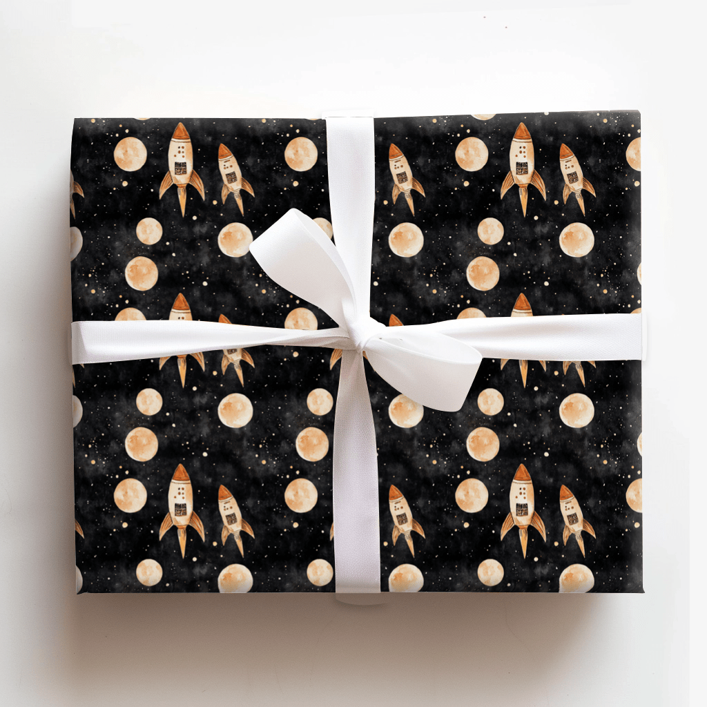 Space Bound - Wrapping Paper - Aspen & Arlo