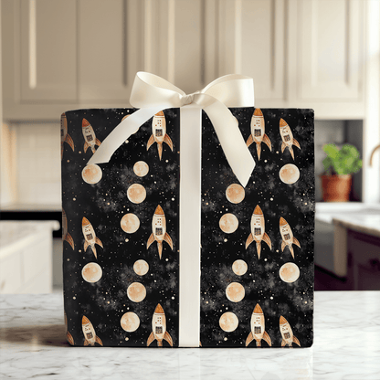 Space Bound - Wrapping Paper - Aspen & Arlo