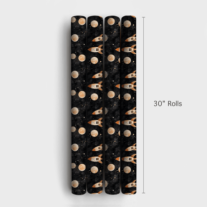 Space Bound - Wrapping Paper - Aspen & Arlo