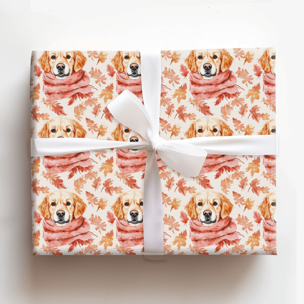 Bundle Up with the Red Golden - Wrapping Paper - Aspen & Arlo