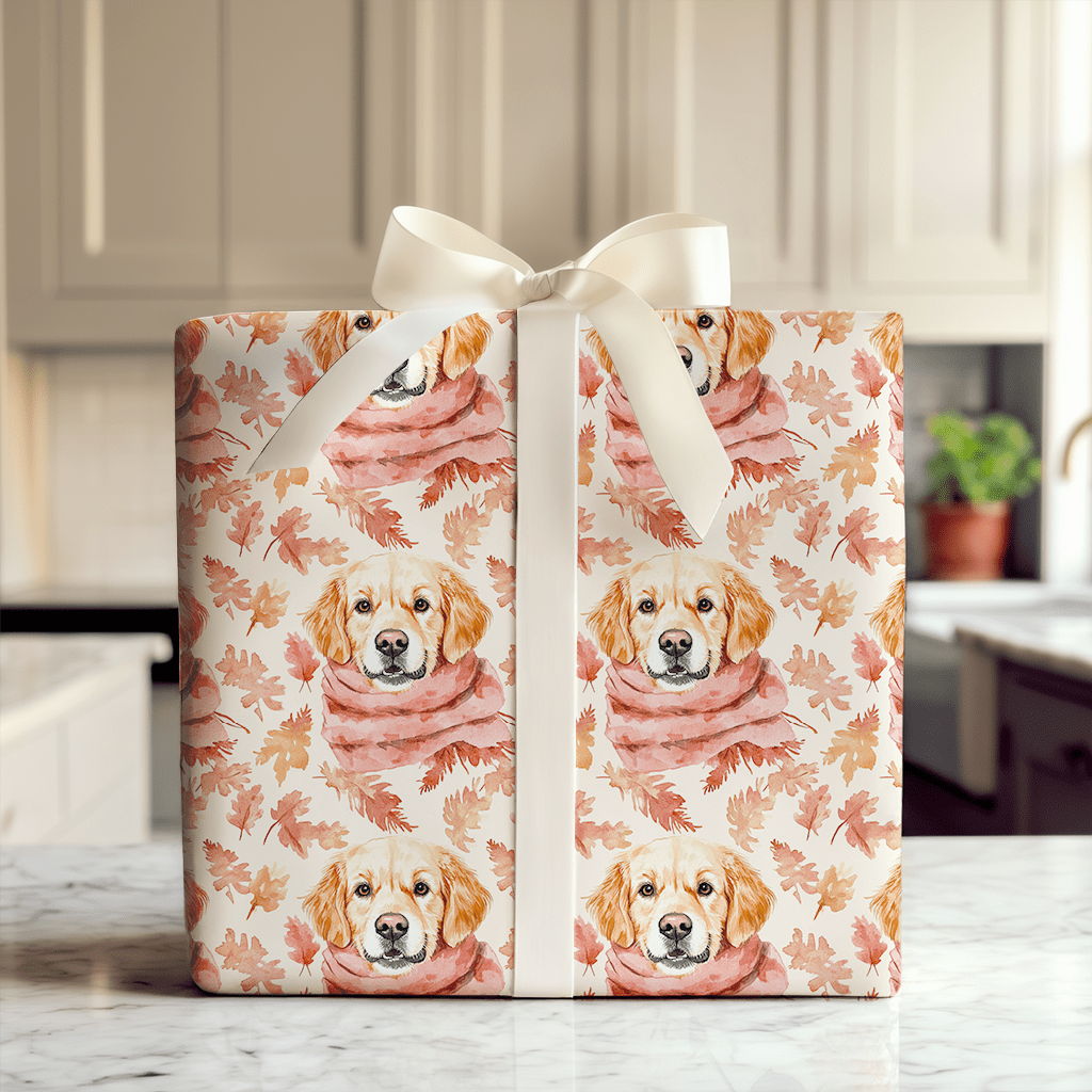 Bundle Up with the Red Golden - Wrapping Paper - Aspen & Arlo